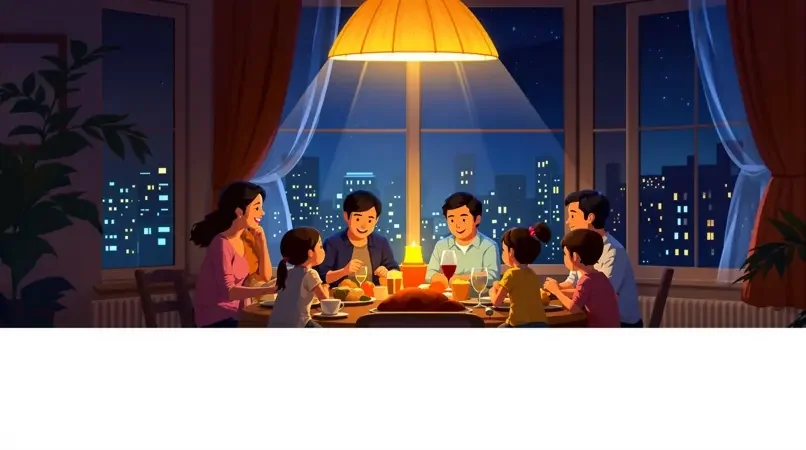 灯火可亲家庭伦理剧海报