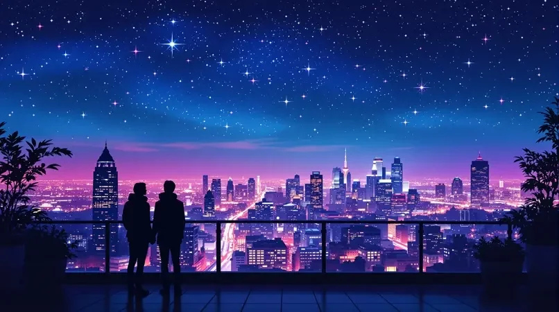 城市与星光都市情感剧海报