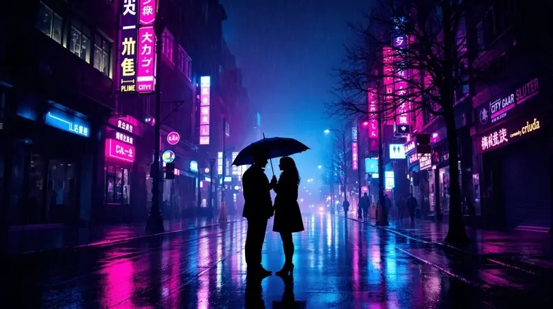夜色深处都市情感剧海报